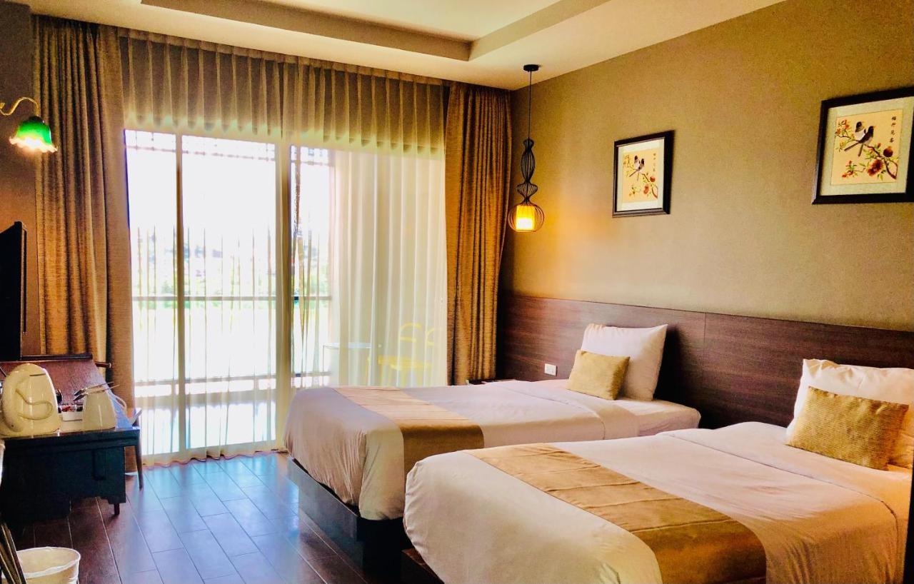 Chiangkhong Teak Garden Riverfront Onsen Hotel- Sha Extra Plus Чианг Конг Екстериор снимка