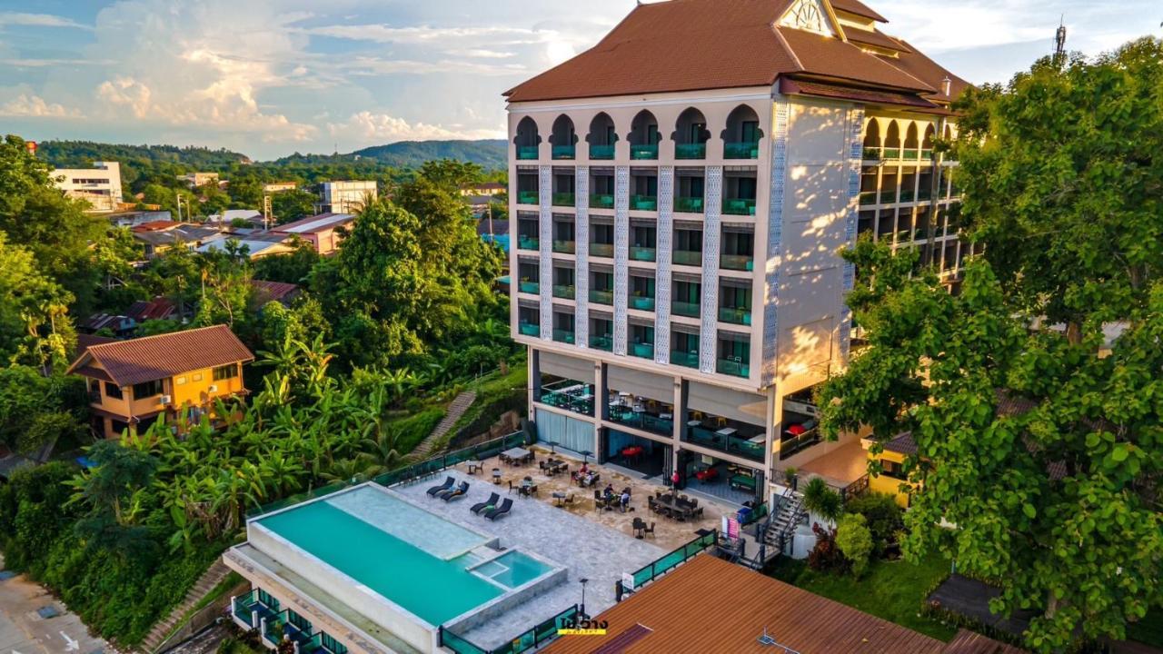 Chiangkhong Teak Garden Riverfront Onsen Hotel- Sha Extra Plus Чианг Конг Екстериор снимка